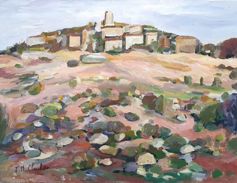 Village Abandonné (61CM X 46 CM X 2CM) 2024