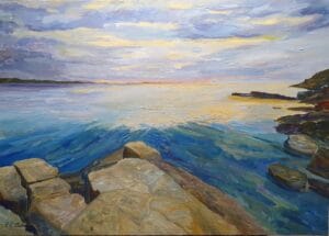 Le soir en Méditerranée